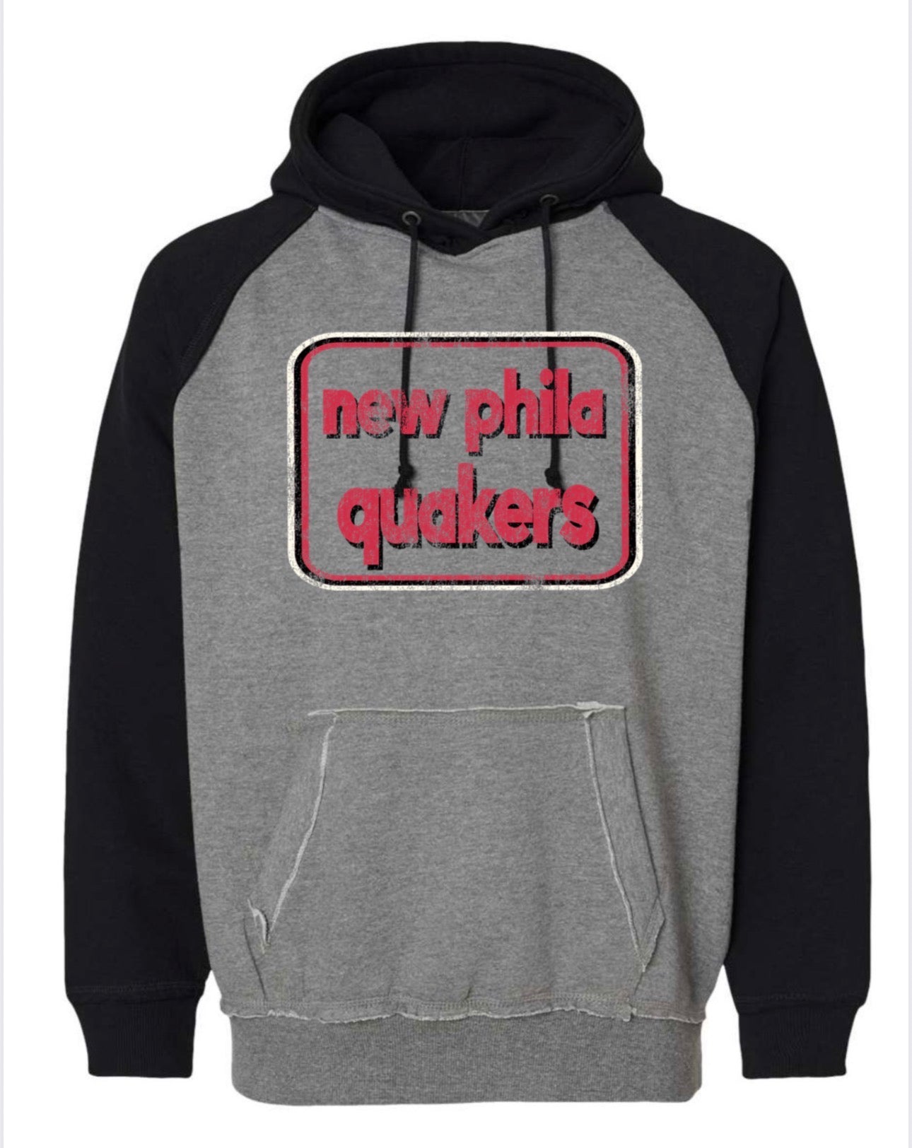 J. America Men's Vintage Heather Hooded Sweatshirt
