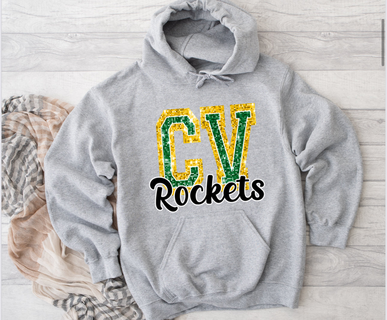CV Faux Sequin