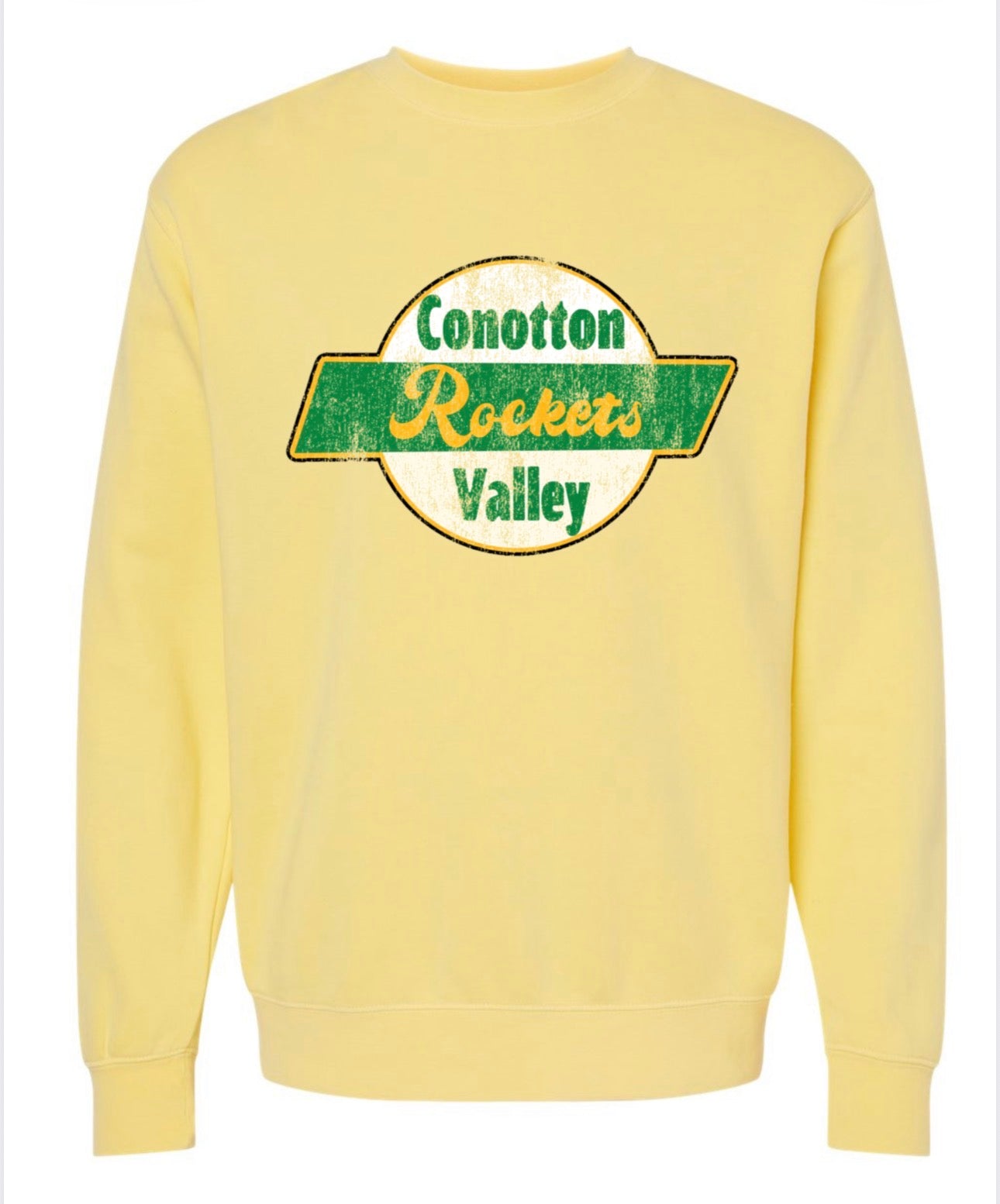 Independent Trading Co. Unisex Midweight Pigment-Dyed Crewneck Sweatshirt