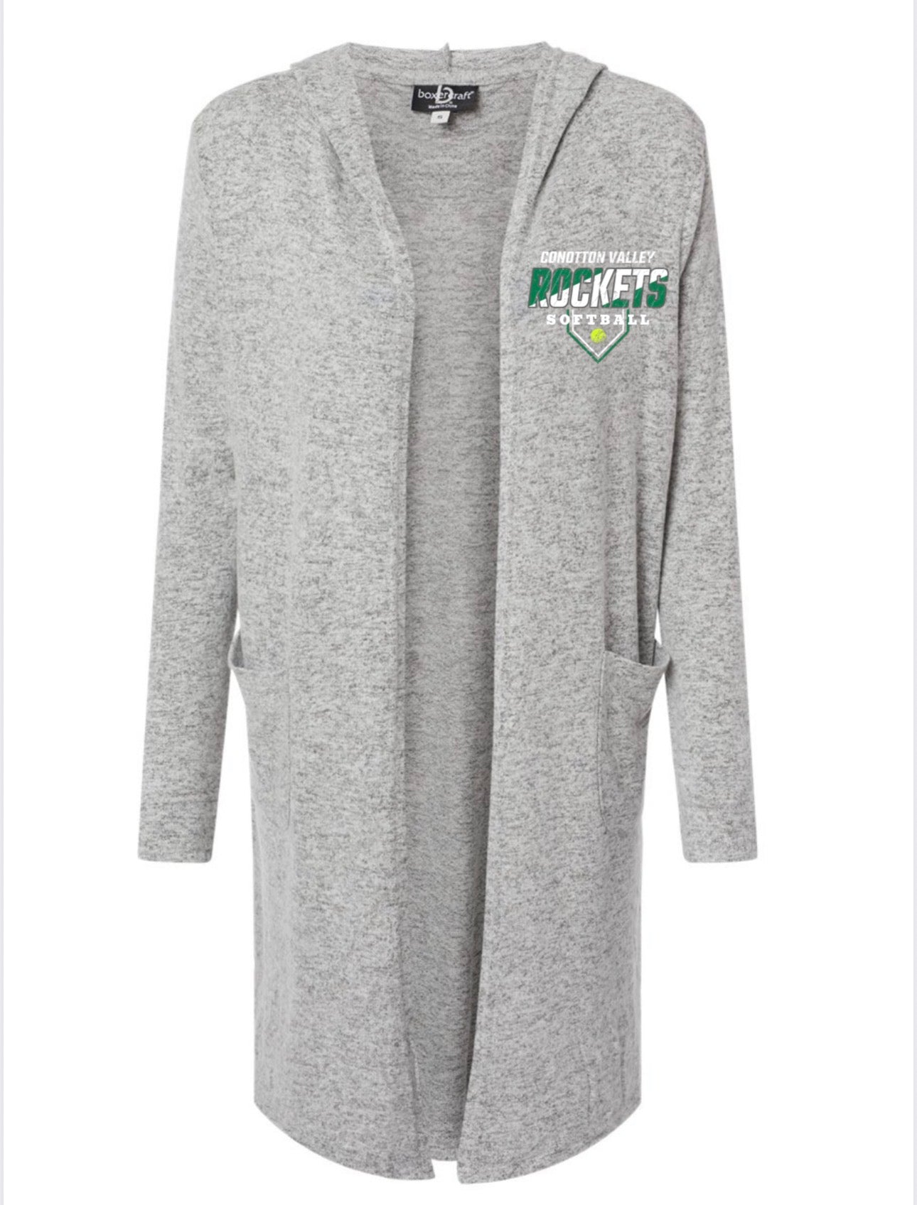 Boxercraft Women's Cuddle Fleece Cardigan