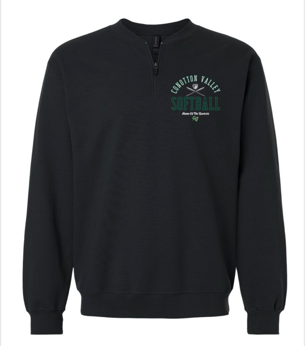Gildan Unisex Softstyle® Midweight 1/4 Zip Sweatshirt
