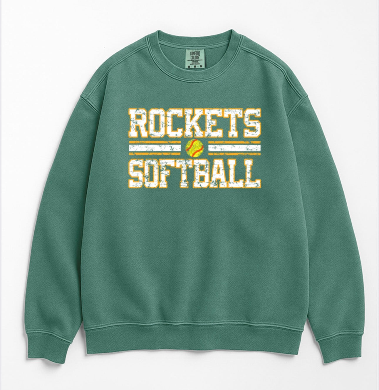 Comfort Color Unisex Garment-Dyed Crewneck Sweatshirt