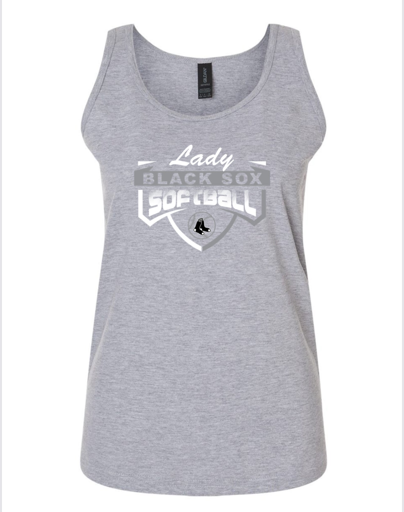 Adult- Lady Black Sox tank