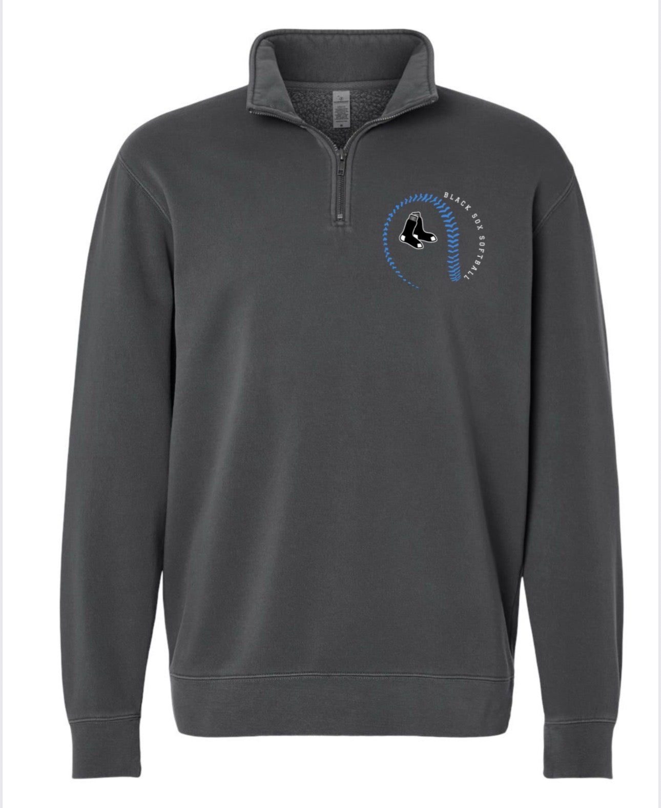 Independent Trading Co. Unisex Pigment-Dyed Quarter-Zip Pullover