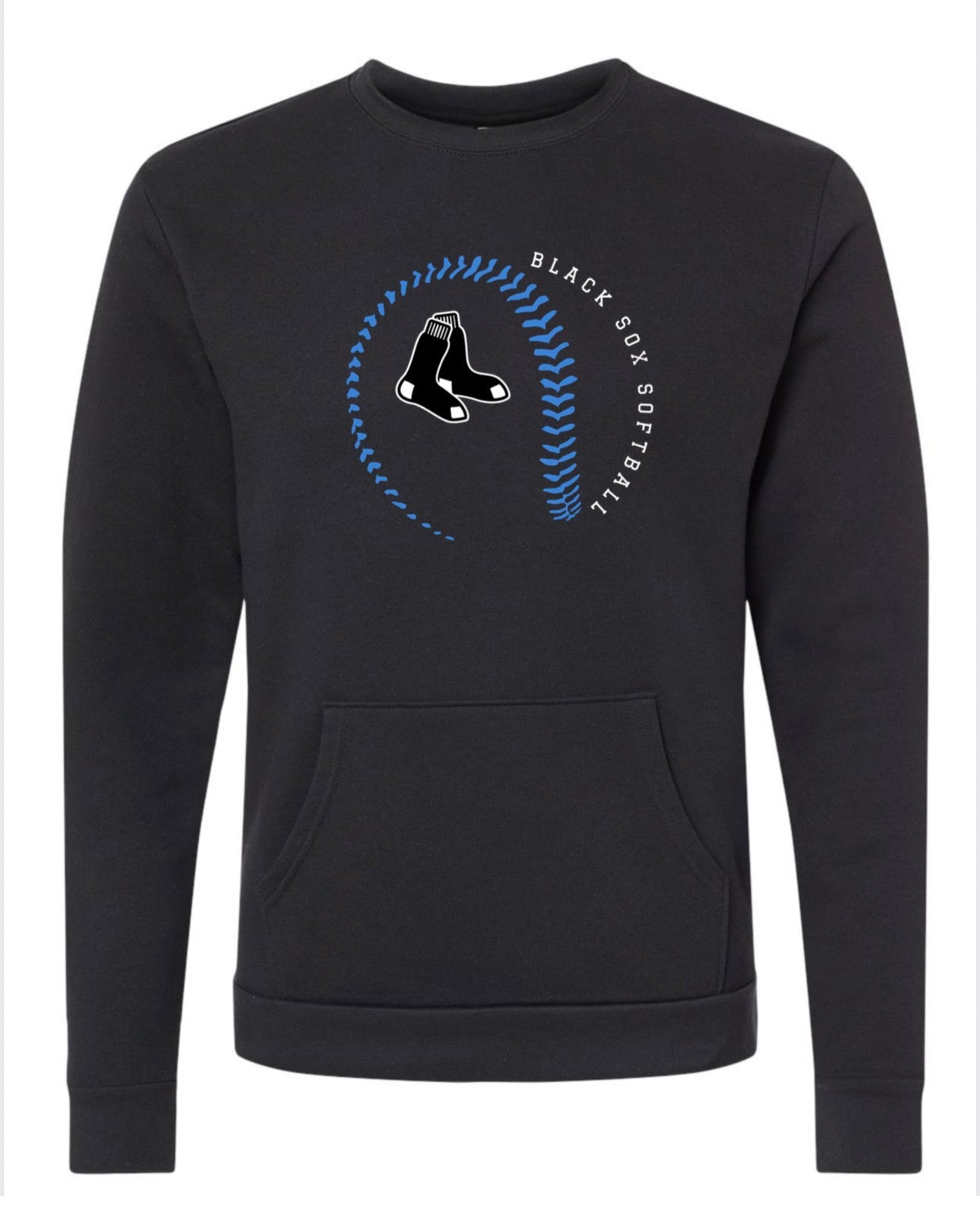 Unisex Santa Barbara Pocket Crewneck Sweatshirt