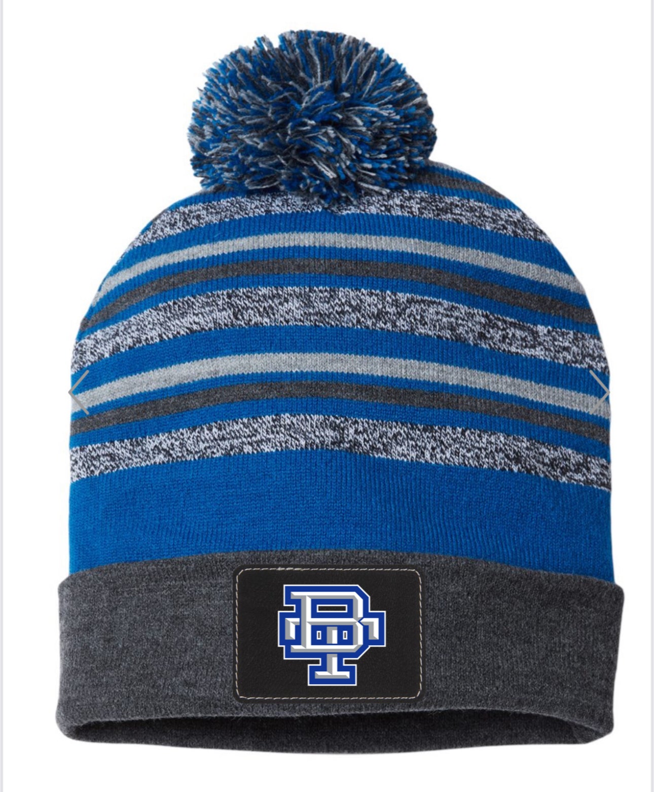 Cap America USA Made Striped Beanie