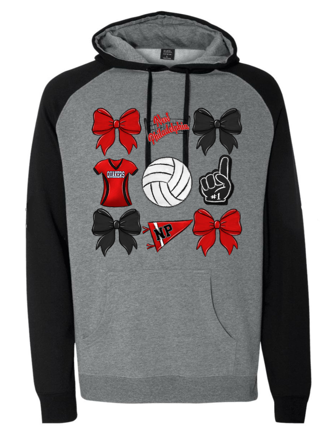 Jerzeez Nublend Colorblock Hoodie