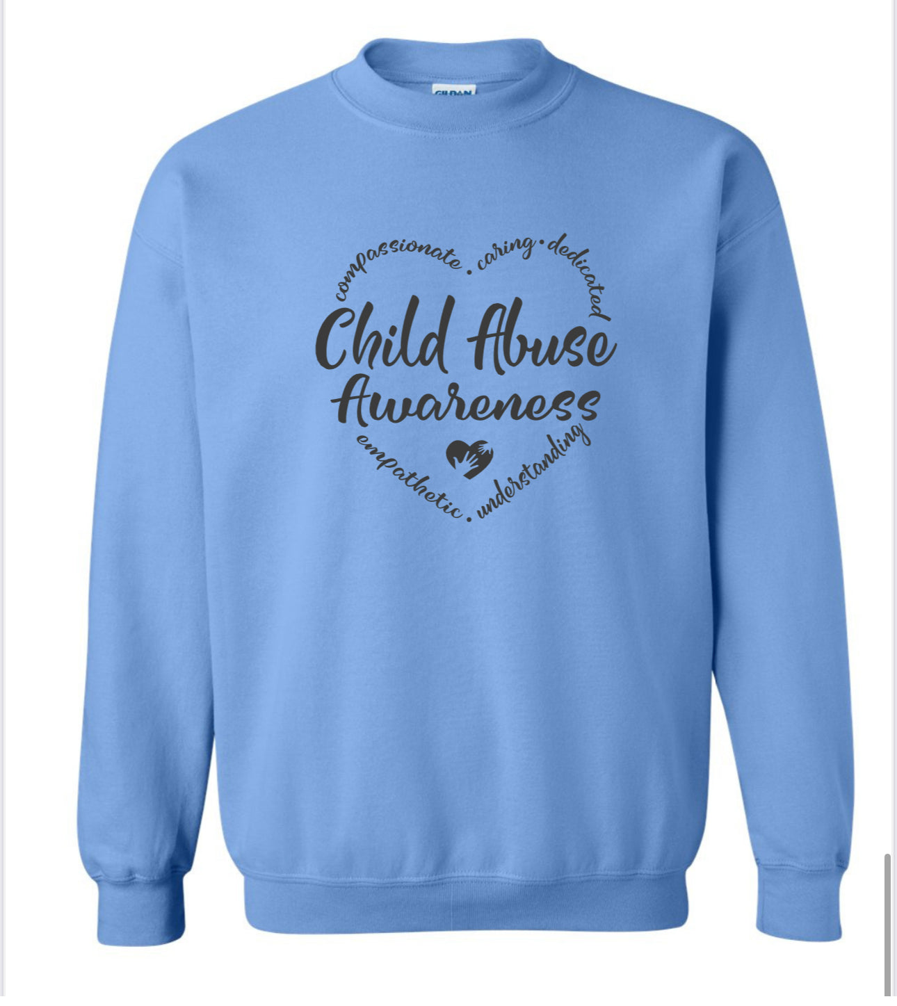 Child Abuse Awareness Crewneck