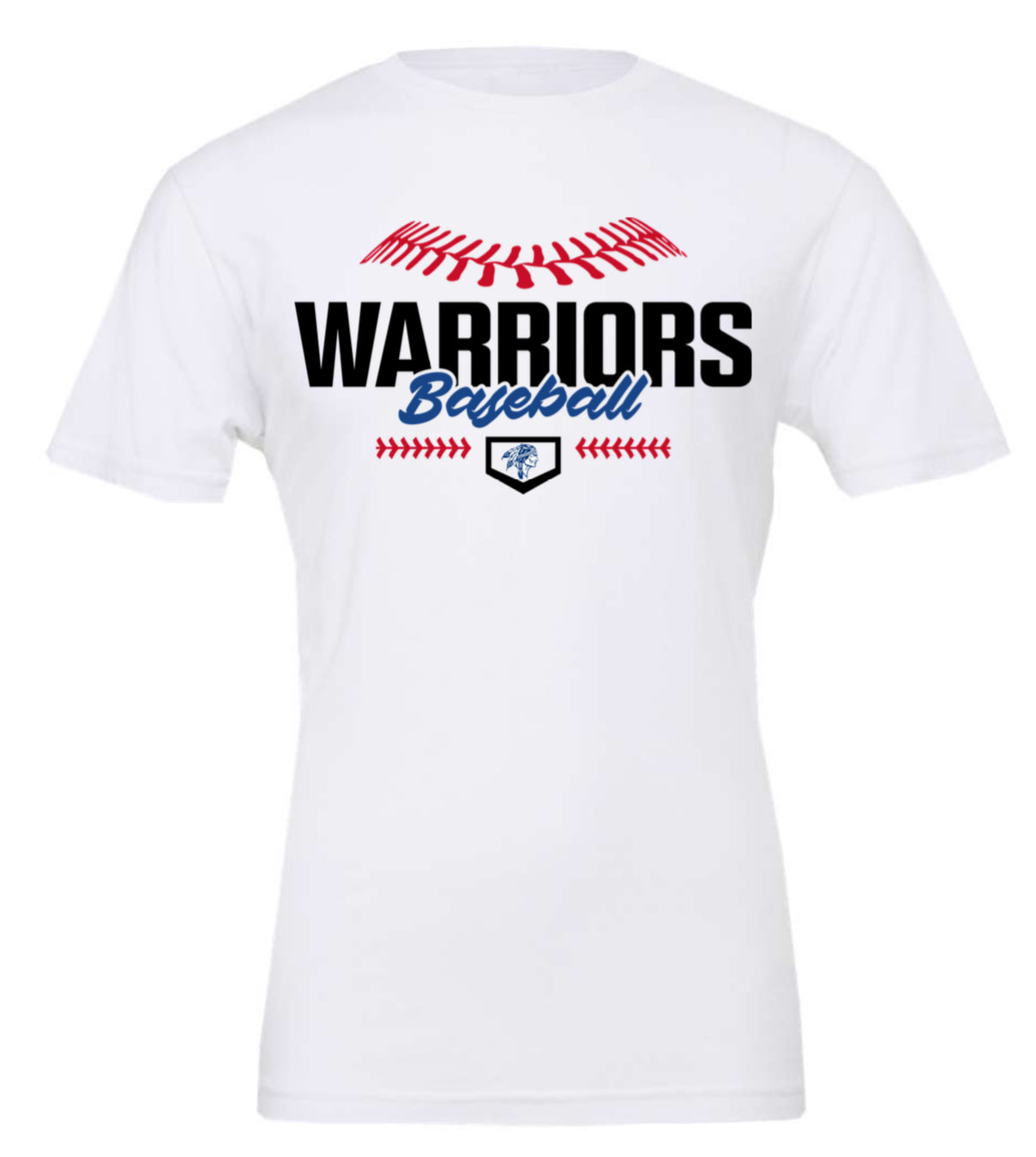 YOUTH Warriors Baseball Tee