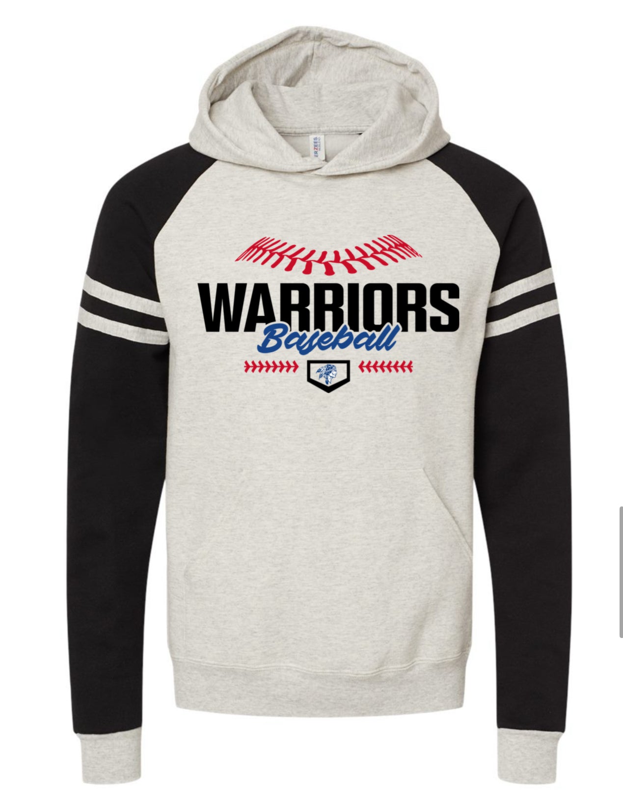 ADULT Colorblocked Hooded Sweatshirt