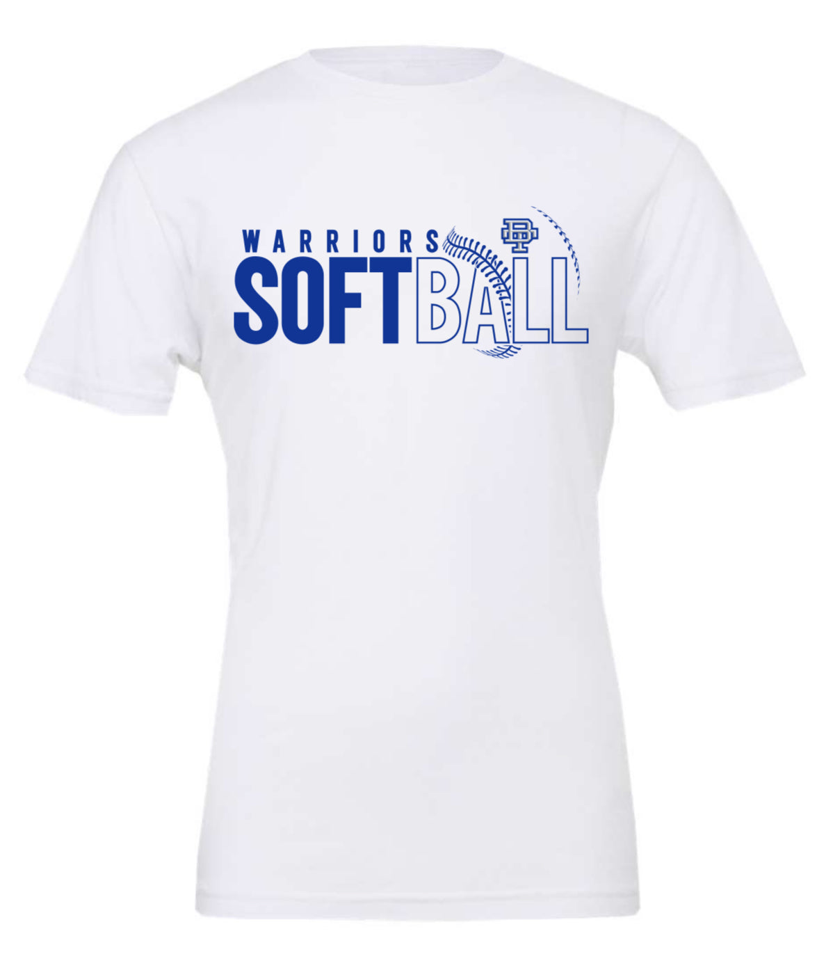 ADULT Warriors Softball Tee