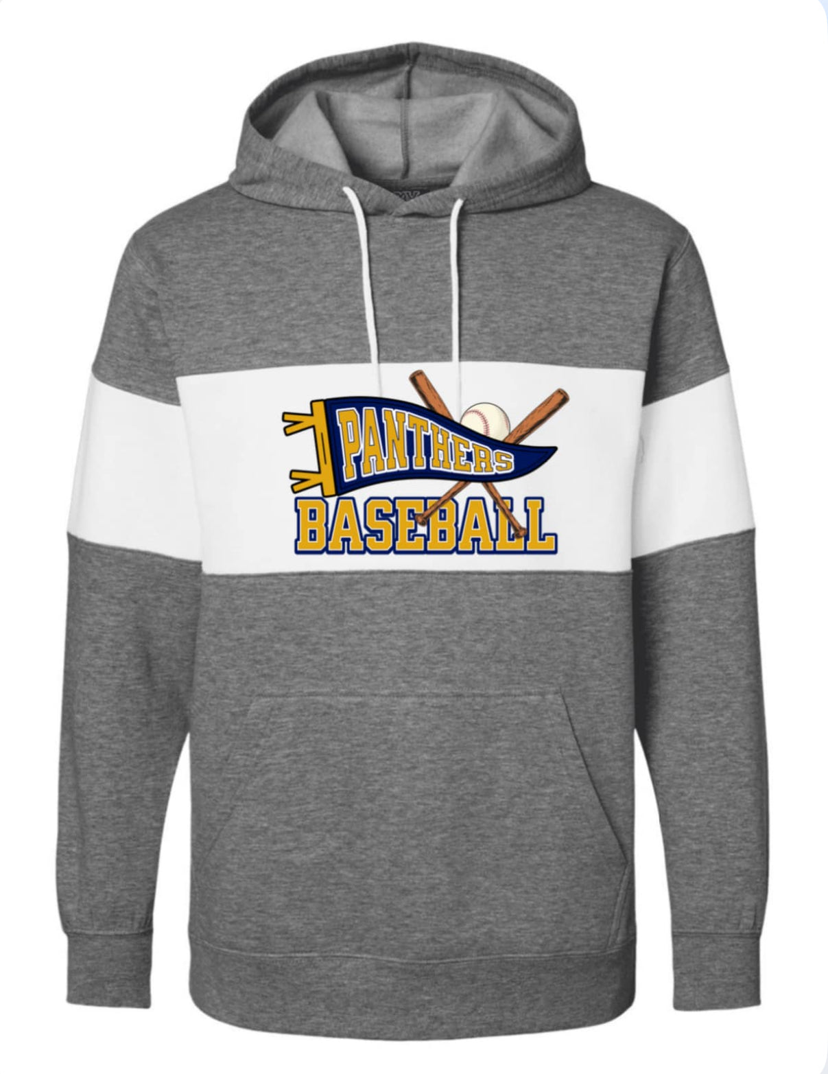 Fleece Colorblock Hooded Sweatshirt