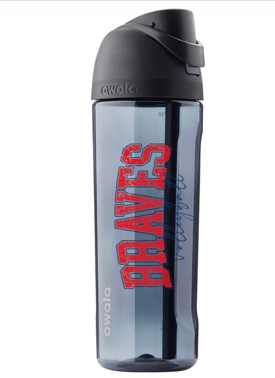 Owala FreeSip Clear Tritan Plastic Water Bottle with Straw