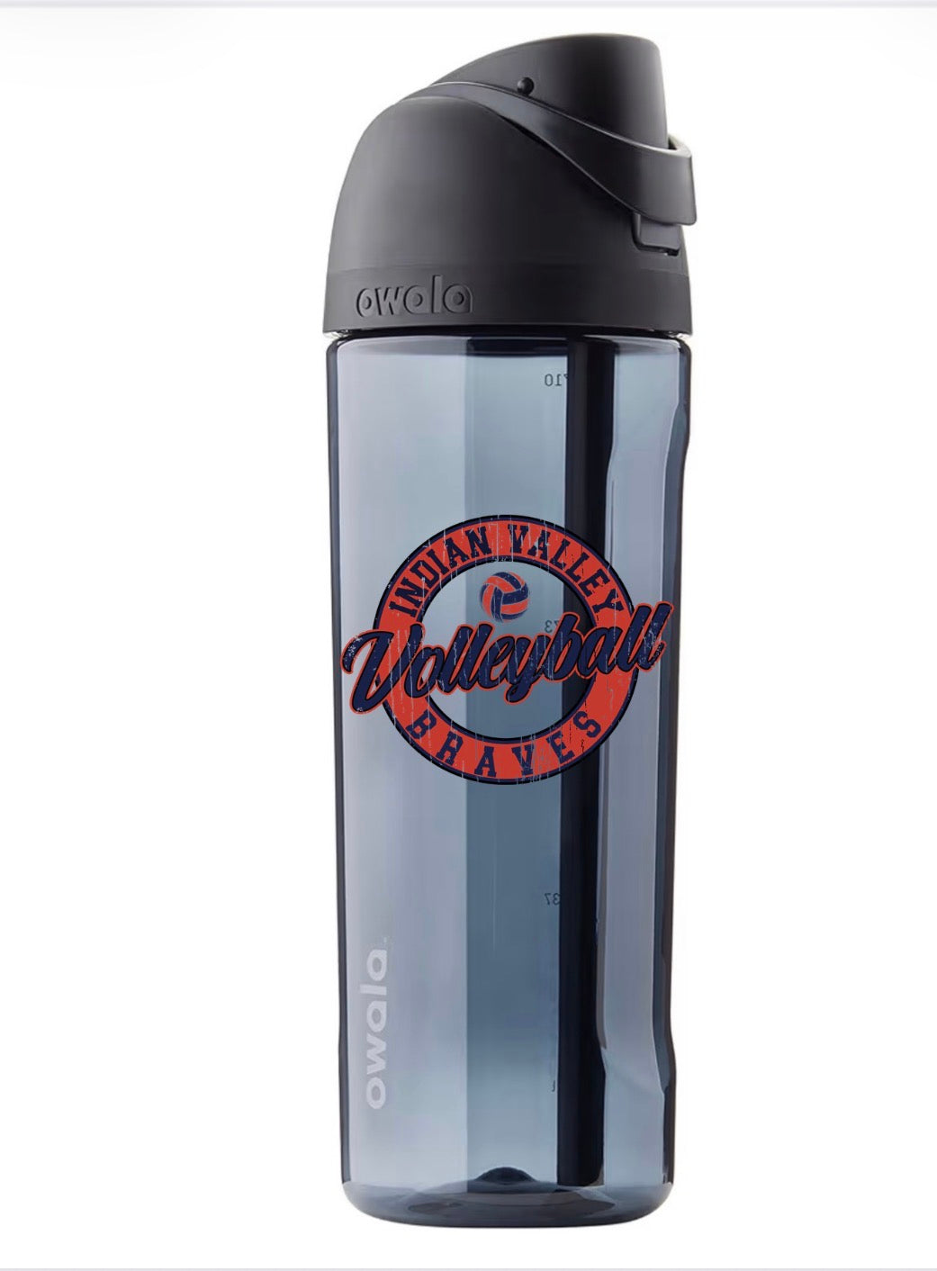 Owala FreeSip Clear Tritan Plastic Water Bottle with Straw
