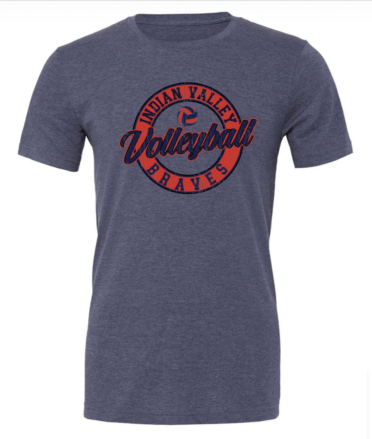Bella Canvas Softstyle Heather Navy Tee