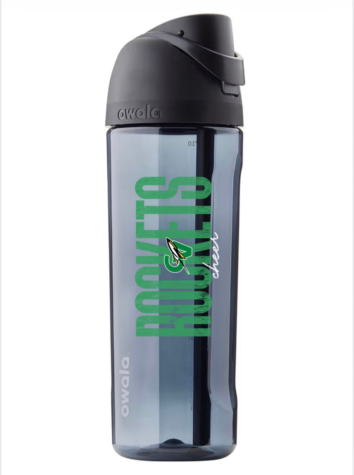 Owala FreeSip Clear Tritan Plastic Water Bottle with Straw