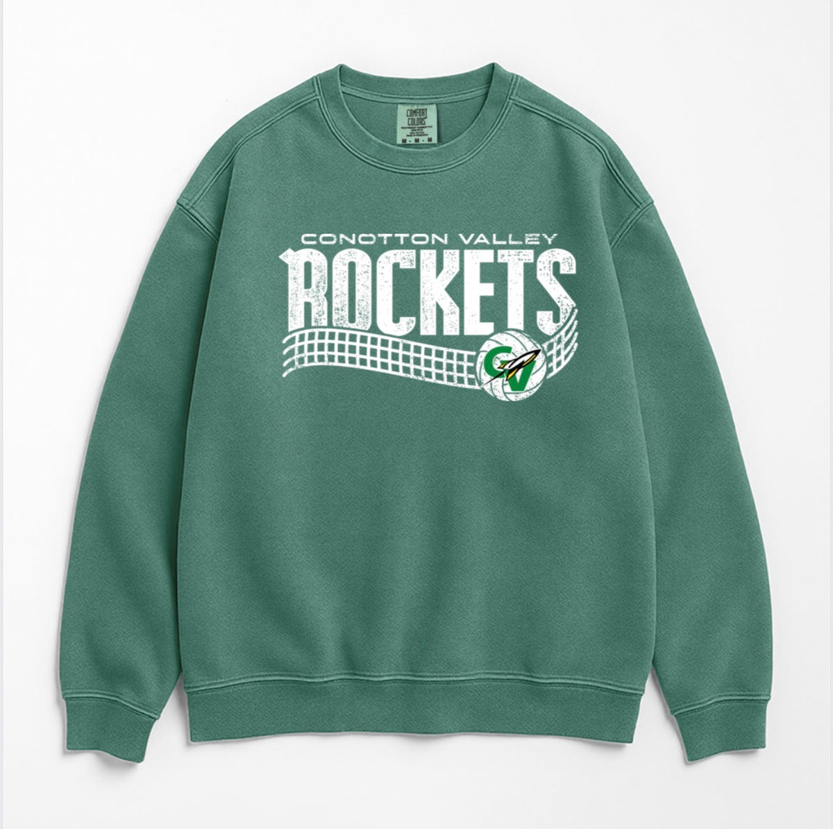 Comfort Color Unisex Garment-Dyed Crewneck Sweatshirt