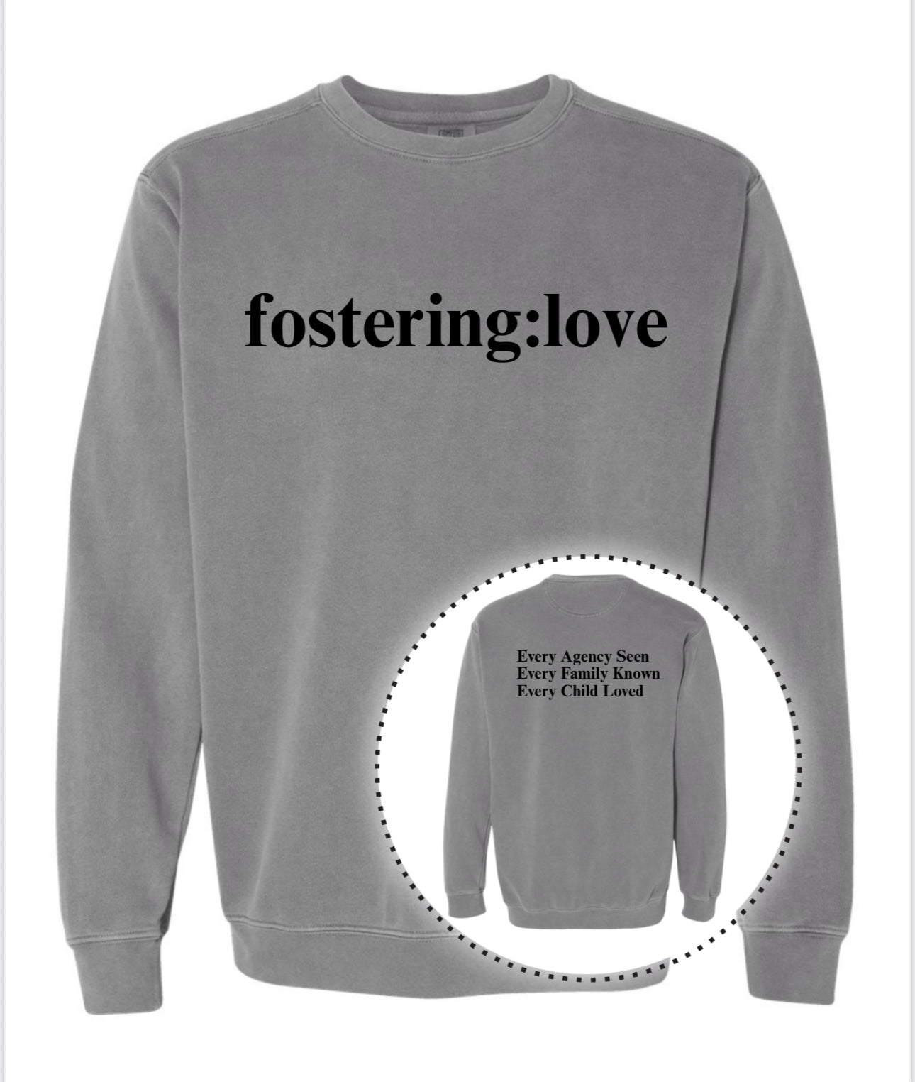 Comfort Colors Garment-Dyed Sweatshirt