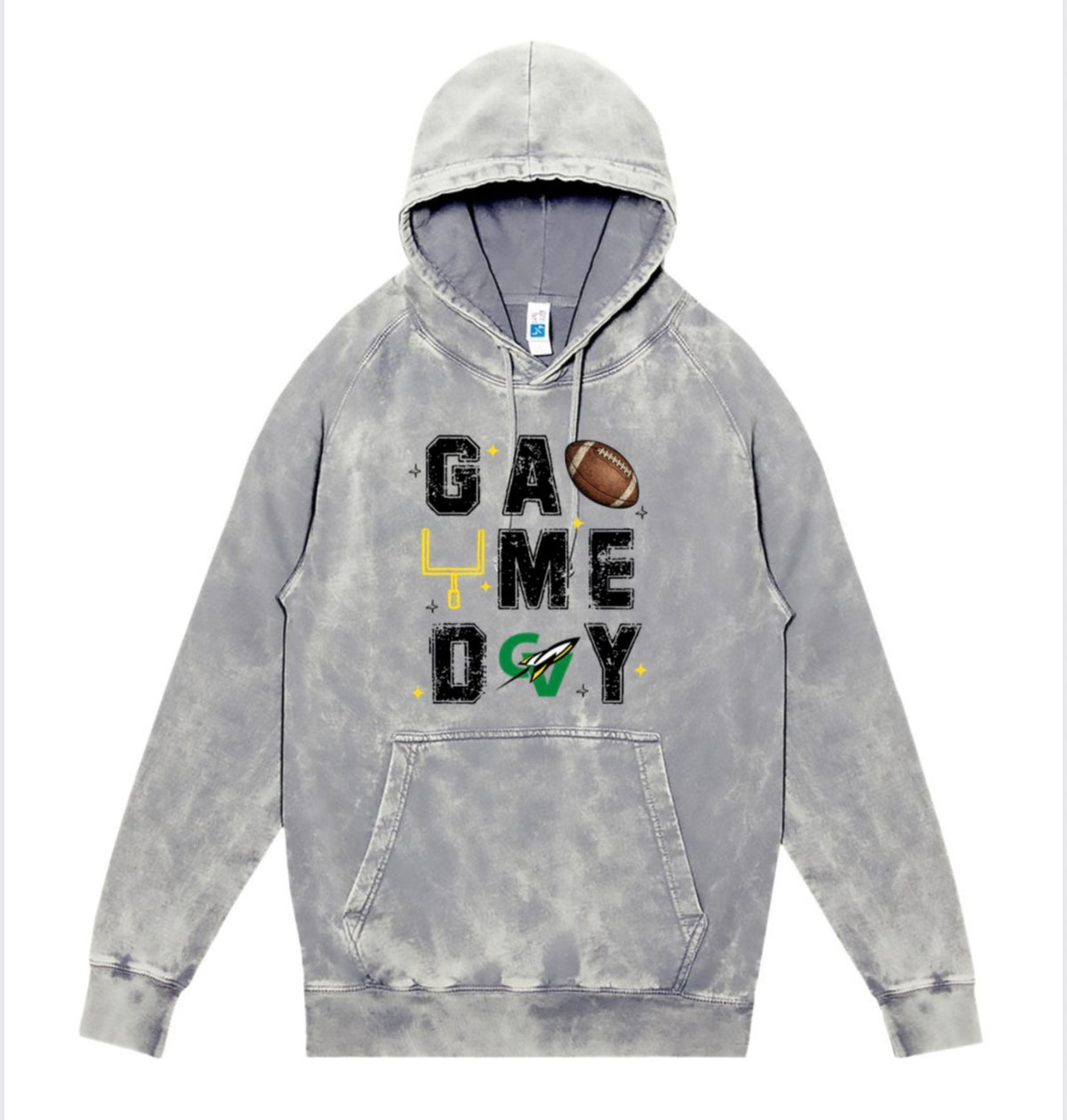 Unisex Vintage Raglan Hoodie Sweatshirt