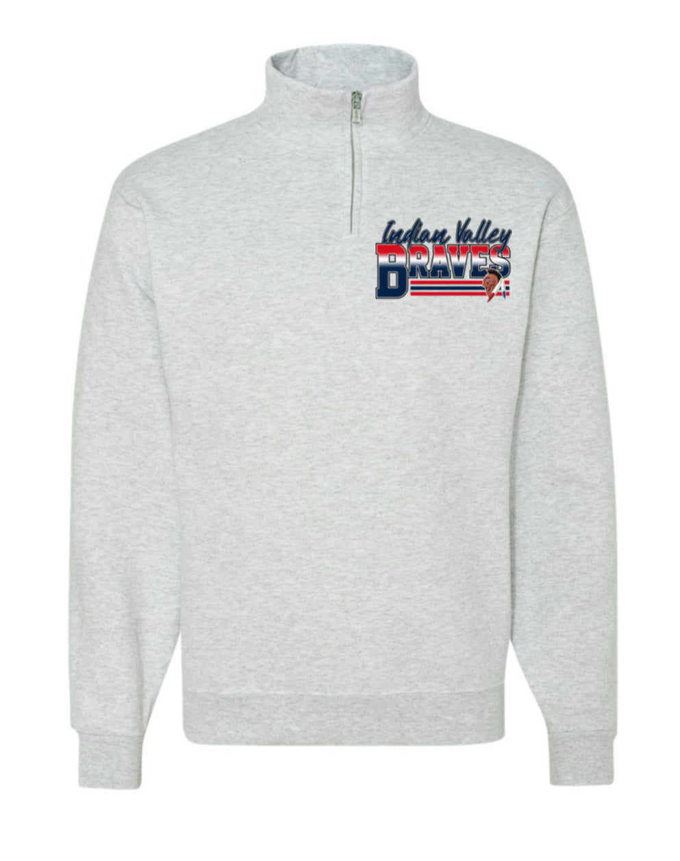Nublend® Cadet Collar Quarter-Zip Sweatshirt