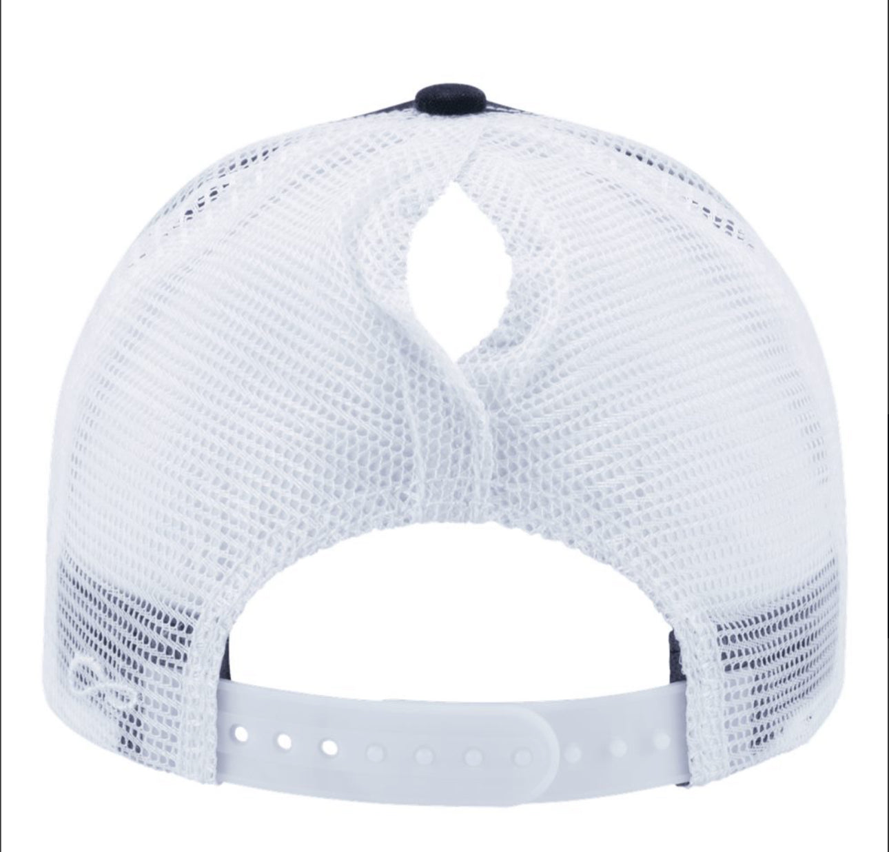 Women's Modern Ponytail Trucker Cap -