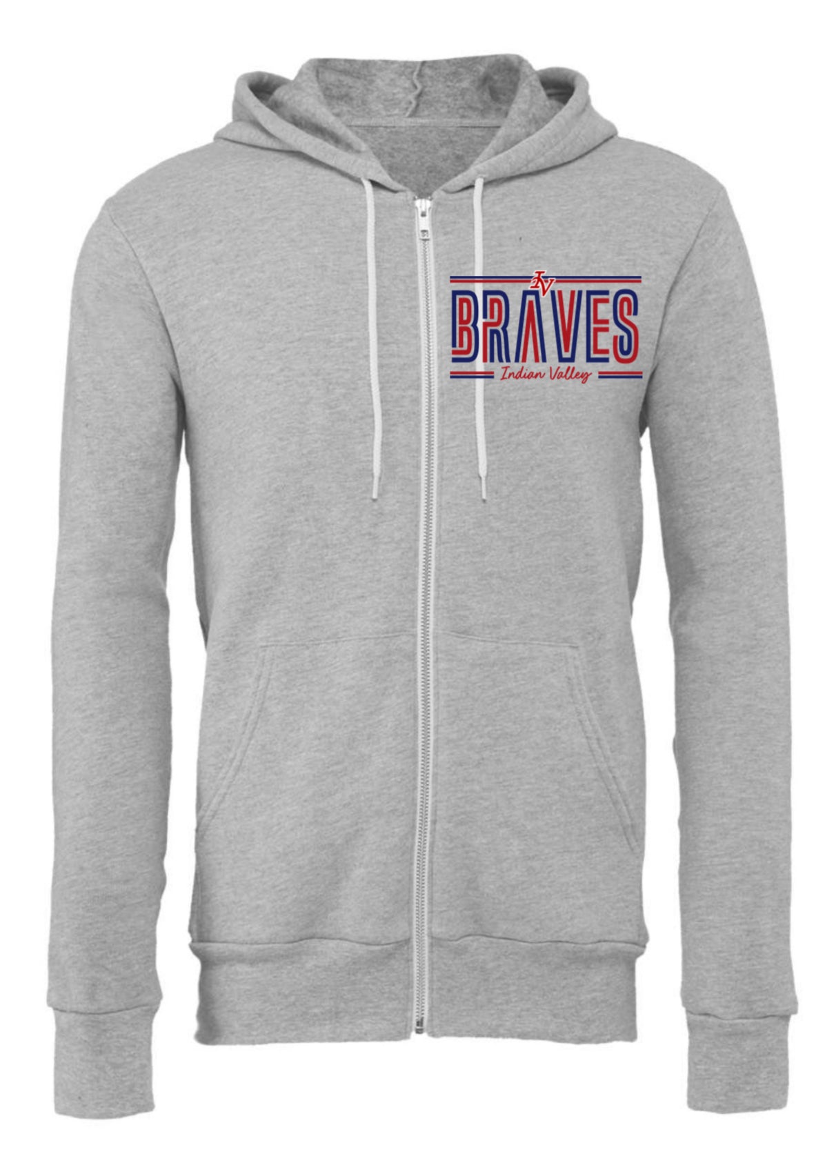 BELLA + CANVAS Sponge Fleece Full-Zip Hoodie