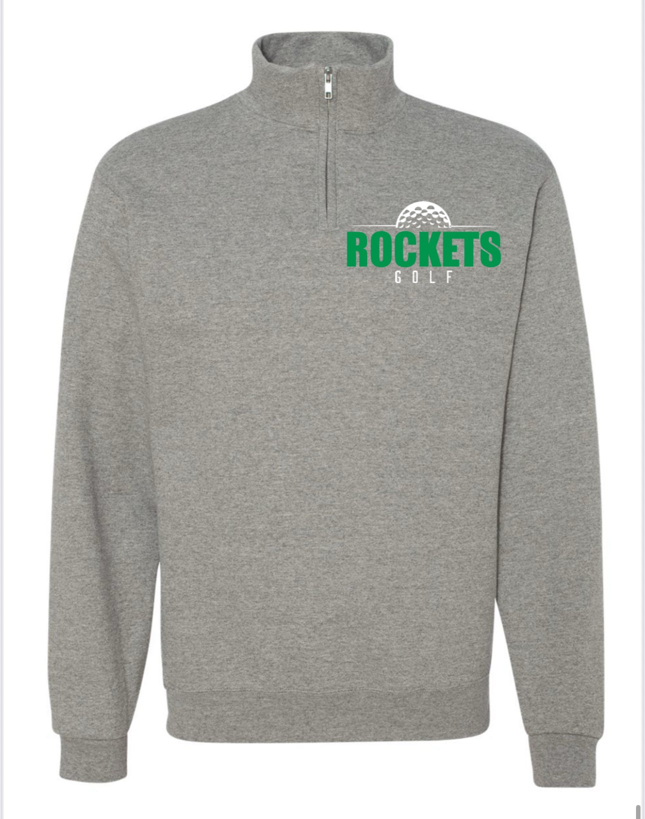 Unisex Nublend® Cadet Collar Quarter-Zip Sweatshirt