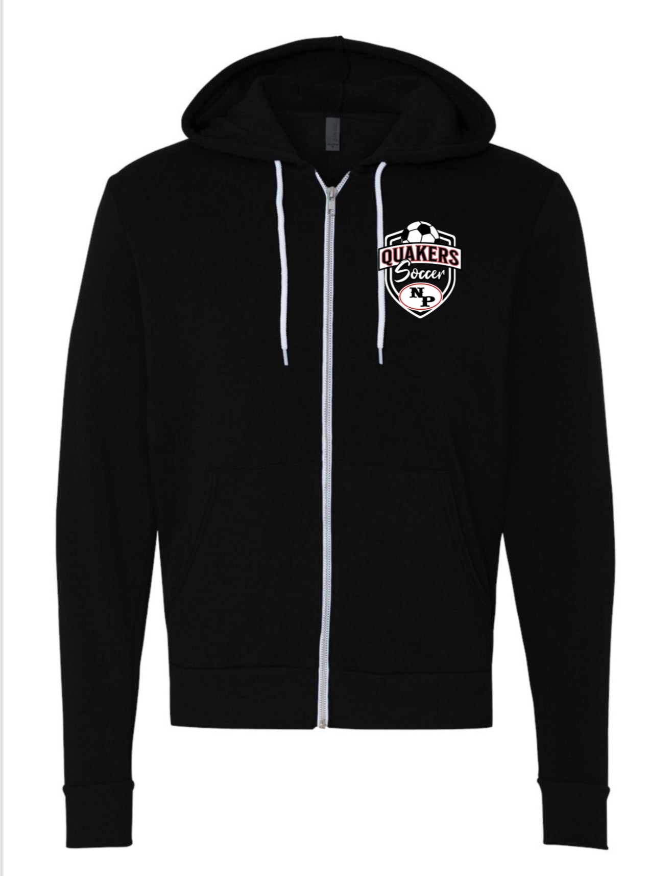 BELLA + CANVAS Unisex Sponge Fleece Full-Zip Hoodie Sweatshirt