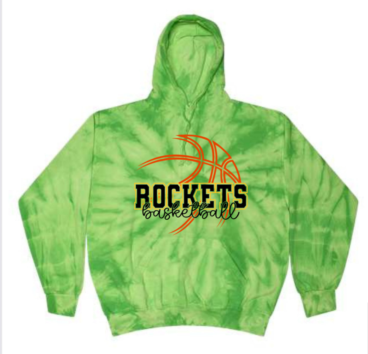 Colortone Unisex Tie-Dyed Hooded Sweatshirt