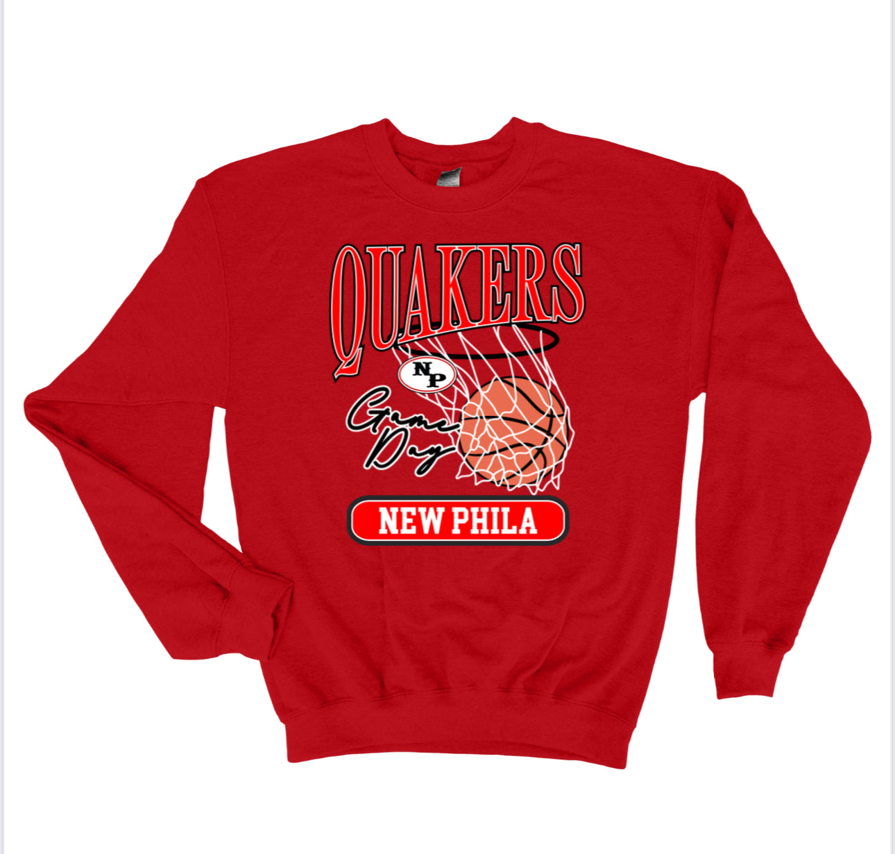 Quakers Basketball Crewneck