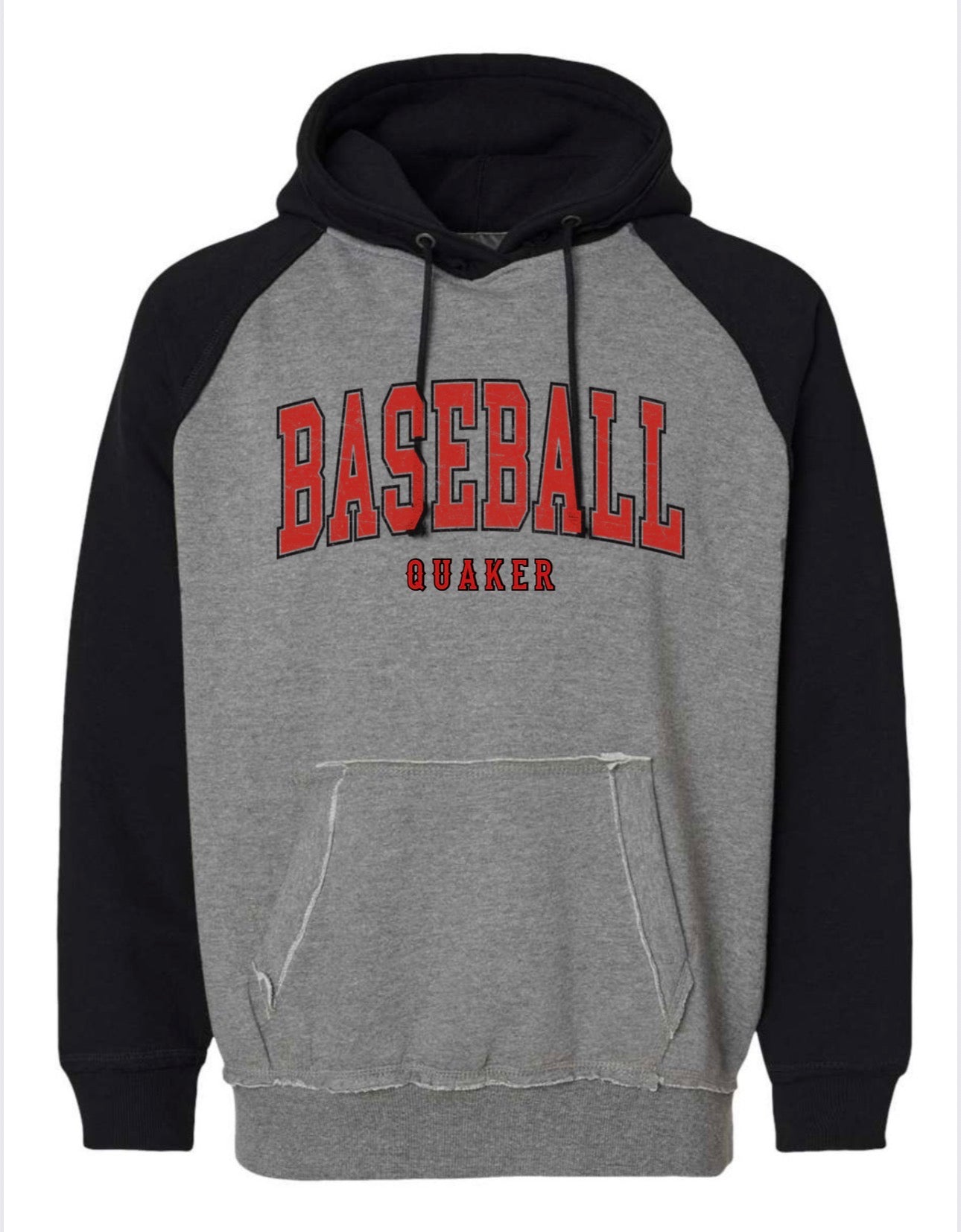 J. America Vintage Heather Hooded Sweatshirt