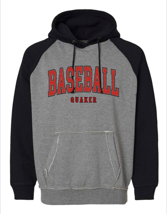 J. America Vintage Heather Hooded Sweatshirt