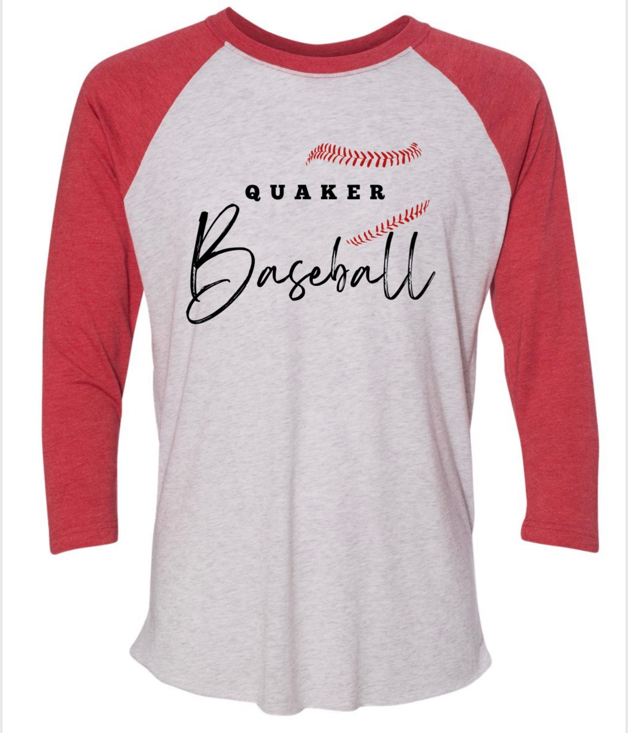 Unisex Triblend Three-Quarter Raglan T-Shirt