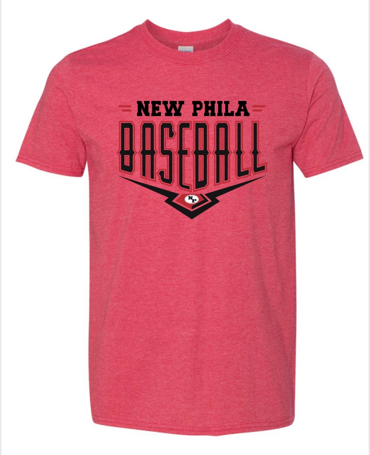 Softstyle Tee- Heather Red