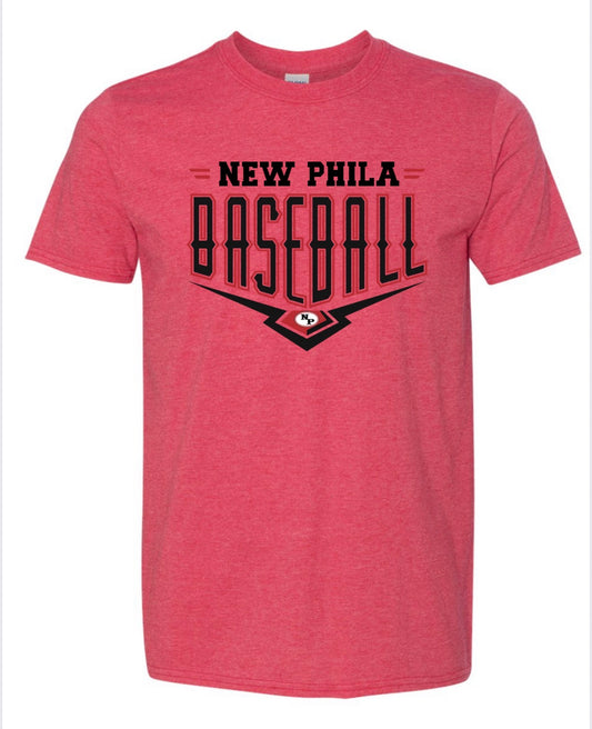 Softstyle Tee- Heather Red