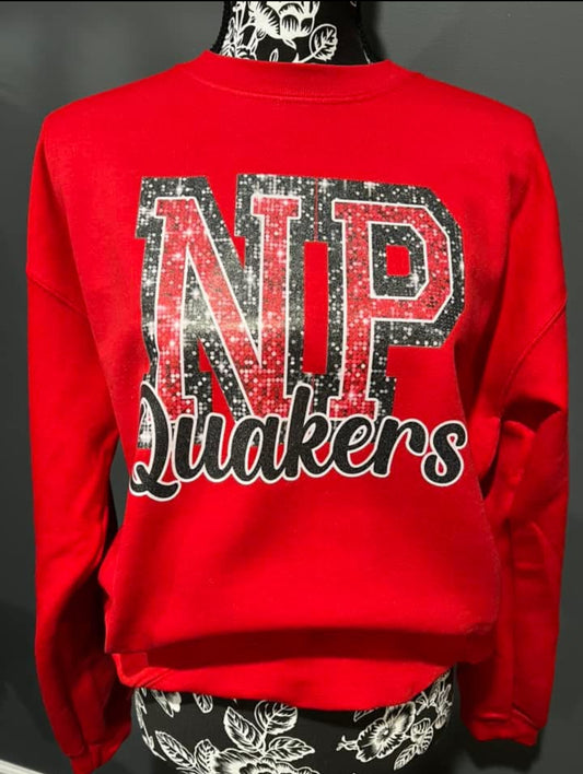 NP Faux Sequin Quakers