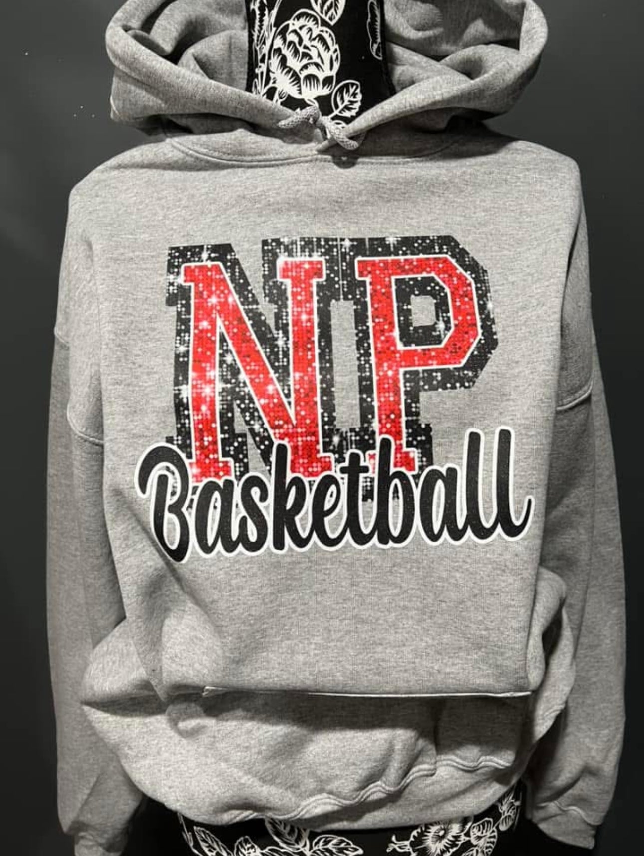 NP Faux Sequin Basketball