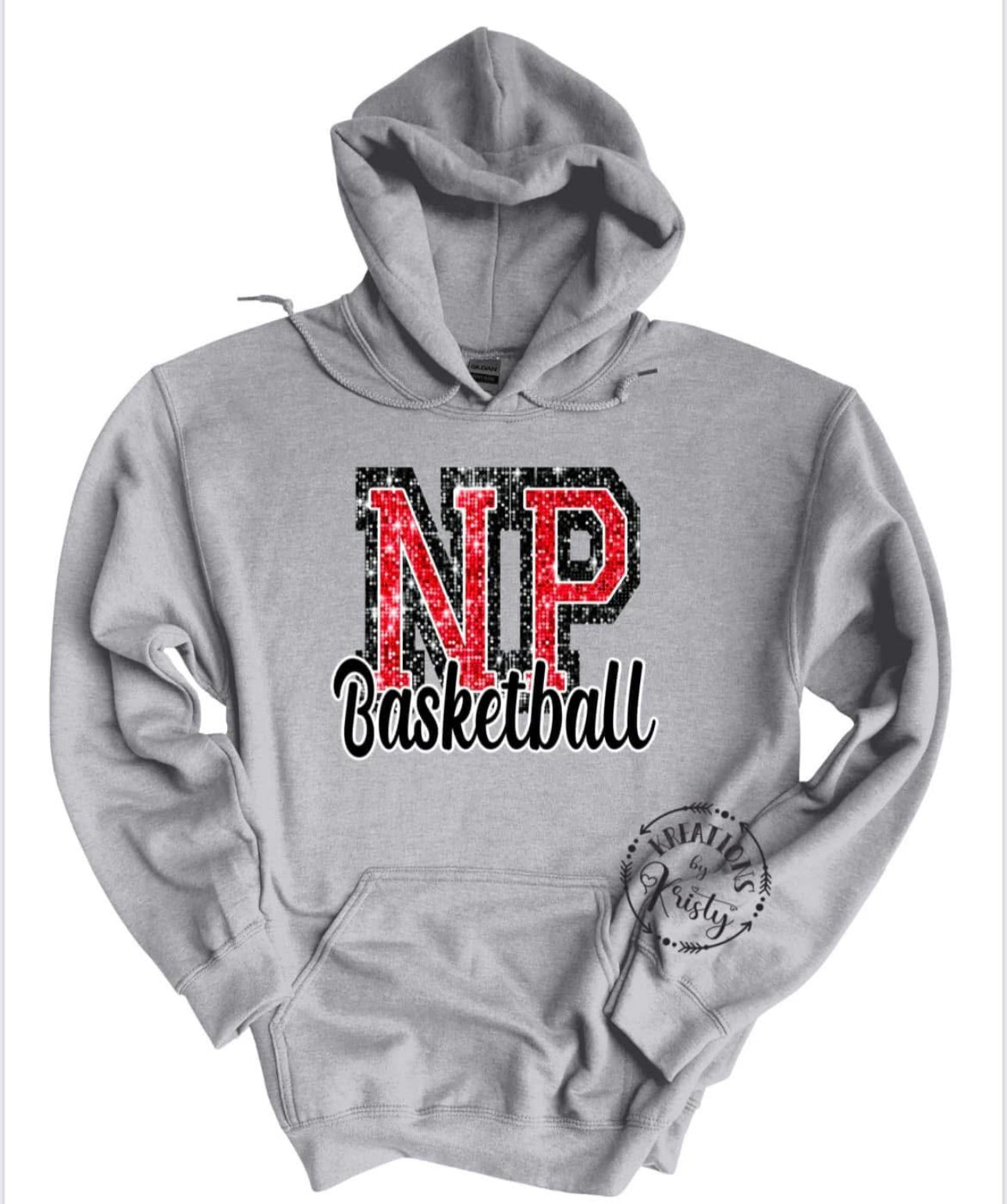 NP Faux Sequin Basketball
