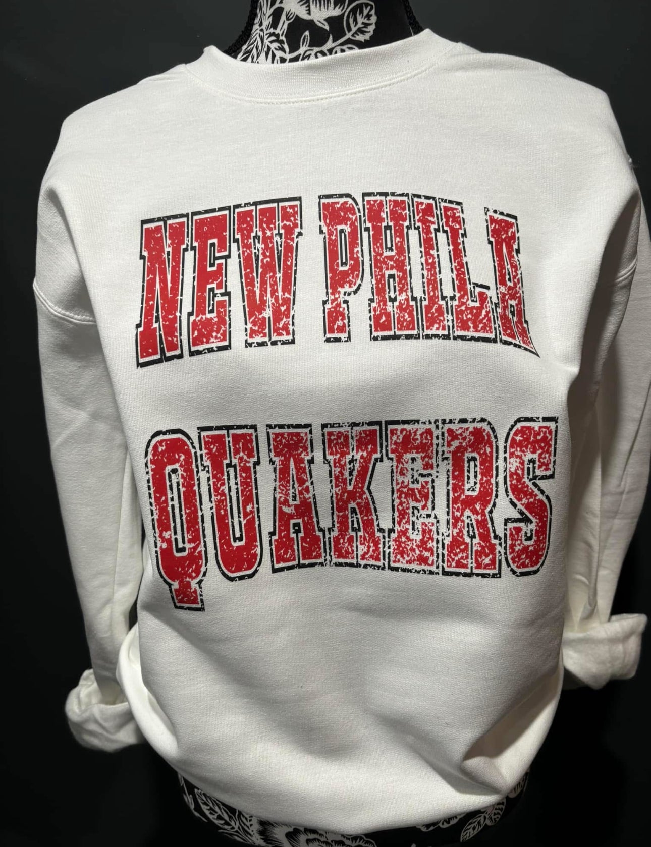 NP Distressed Crewneck Sweatshrit