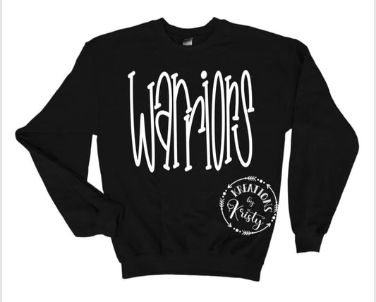 Warriors Jumbo Font💙🤍