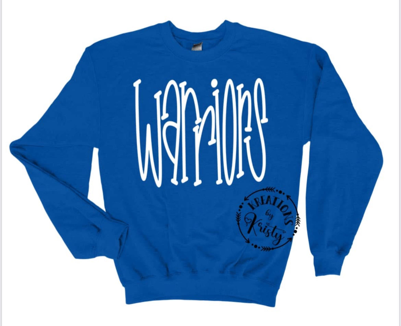 Warriors Jumbo Font💙🤍