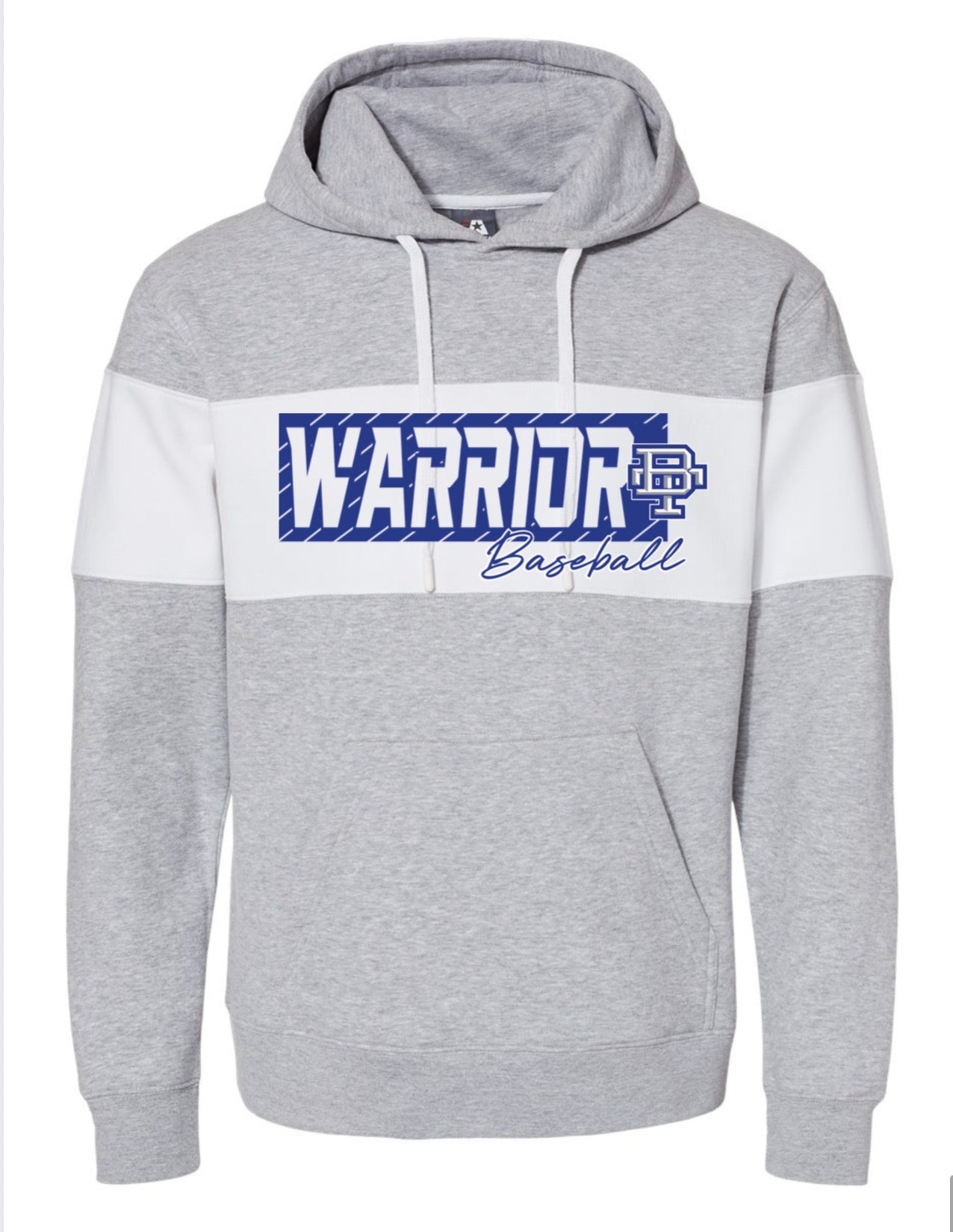 J.America Varsity Colorblock Hooded Sweatshirt