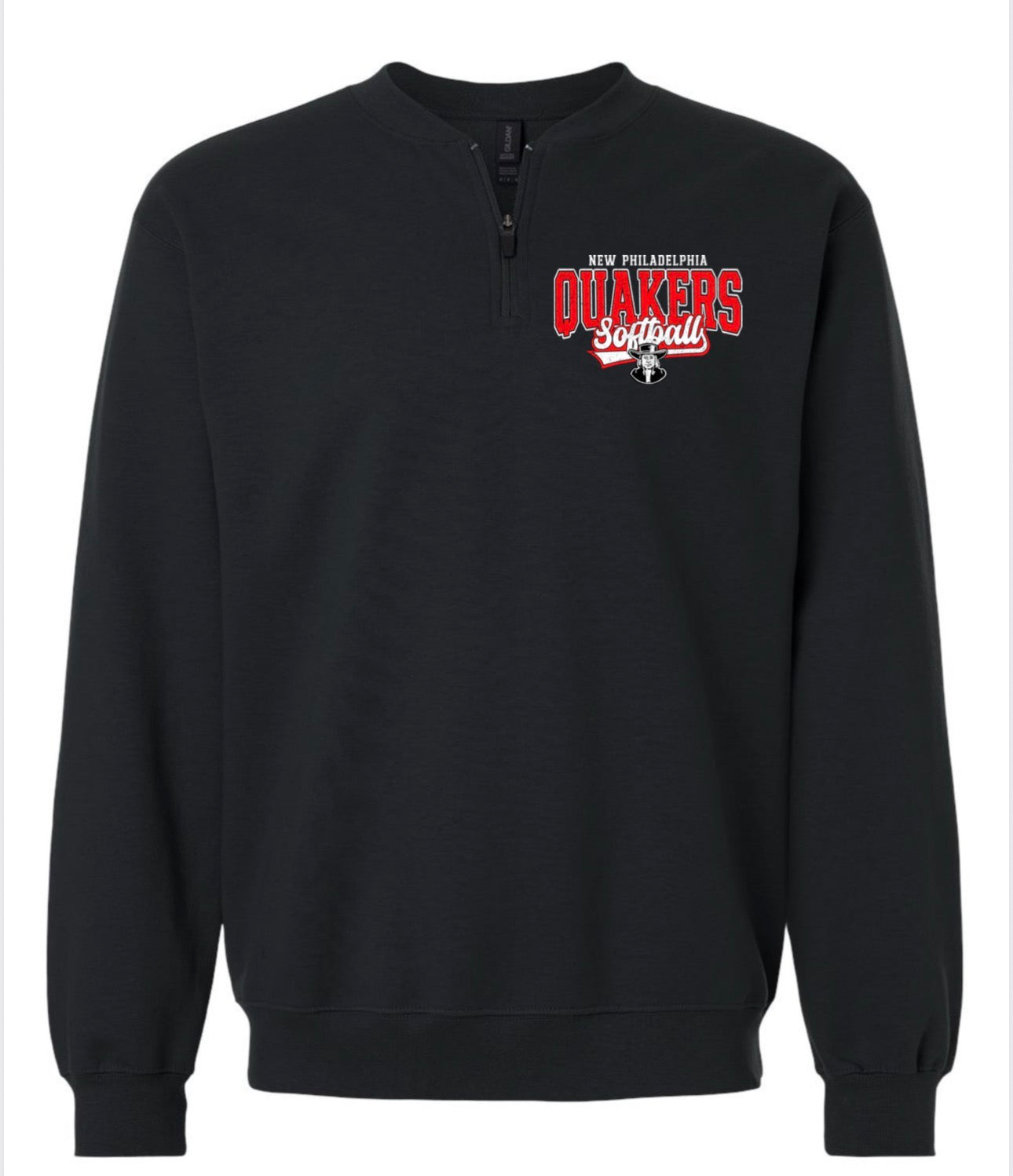Gildan Unisex Softstyle® Midweight 1/4 Zip Sweatshirt