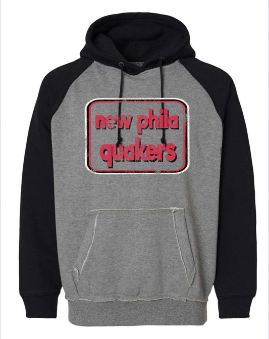 J. America Men's Vintage Heather Hooded Sweatshirt