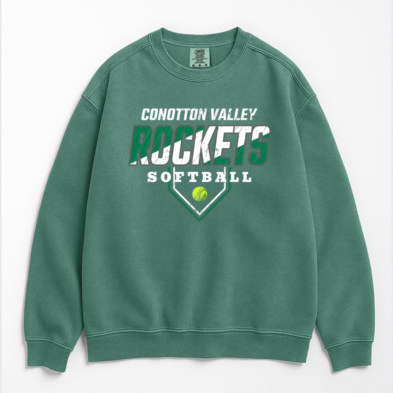 Comfort Color Unisex Garment-Dyed Crewneck Sweatshirt