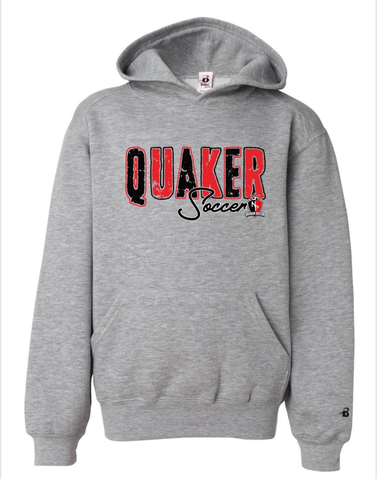 Badger Youth Hooded Sweatshirt