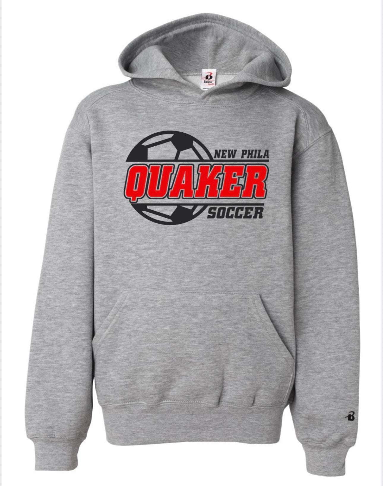 Badger Youth Hooded Sweatshirt