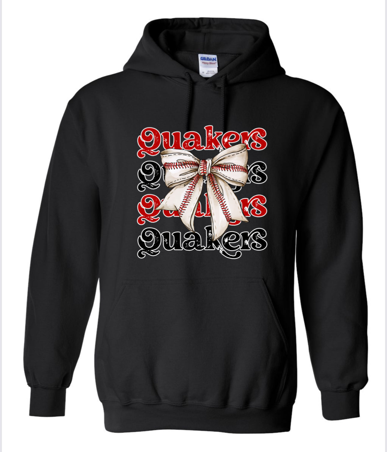Quakers Baseball Bow