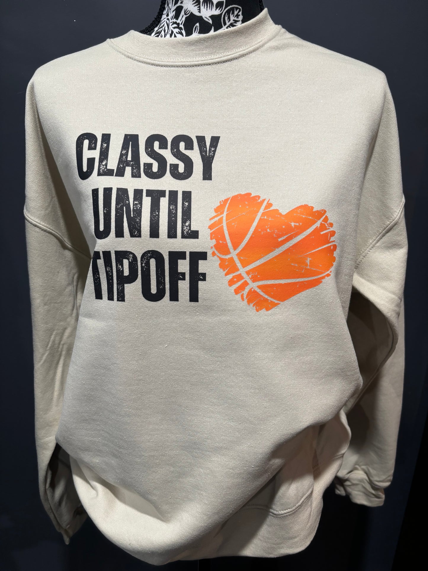 Classy until tipoff 🏀