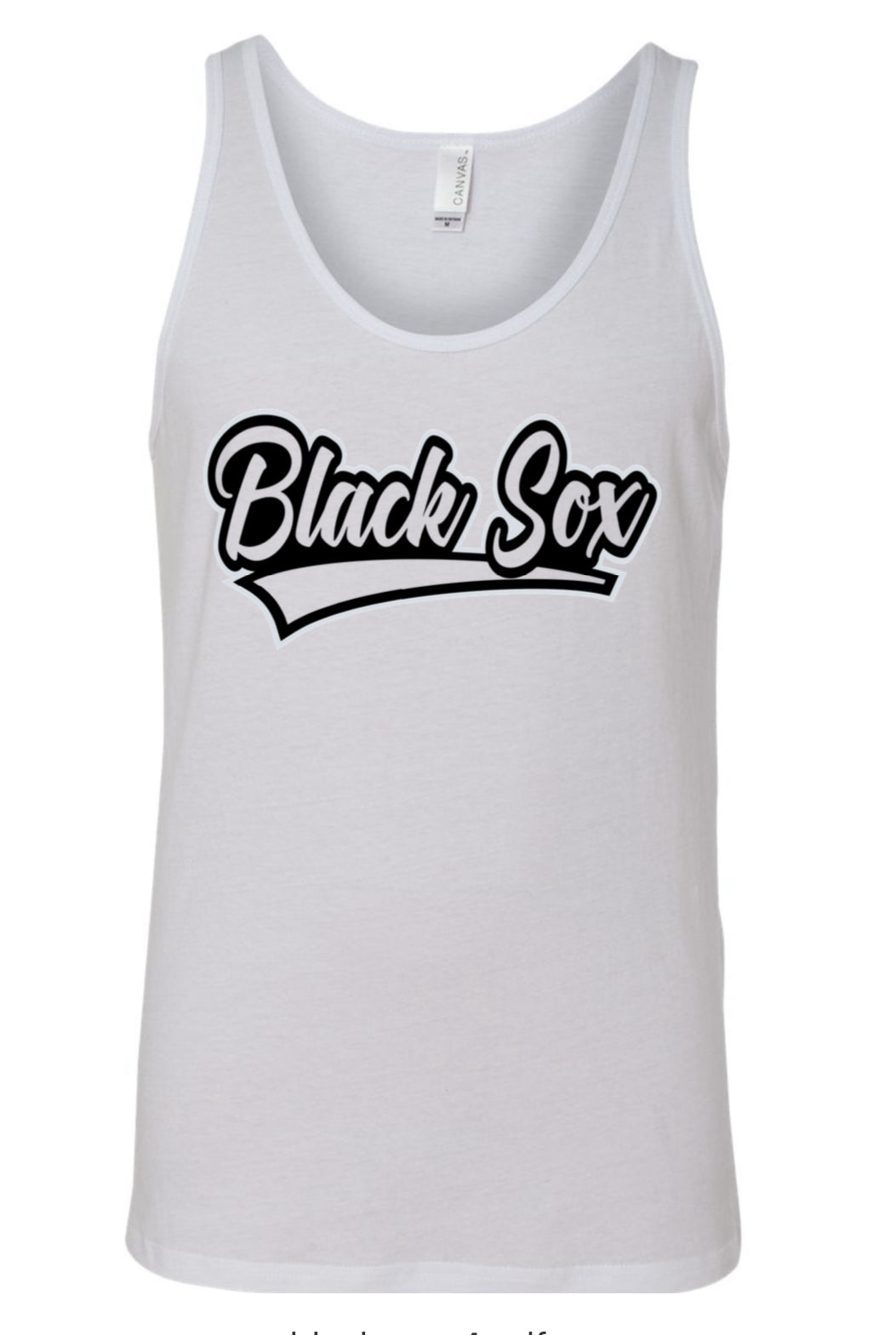 Adult- Black Sox tank